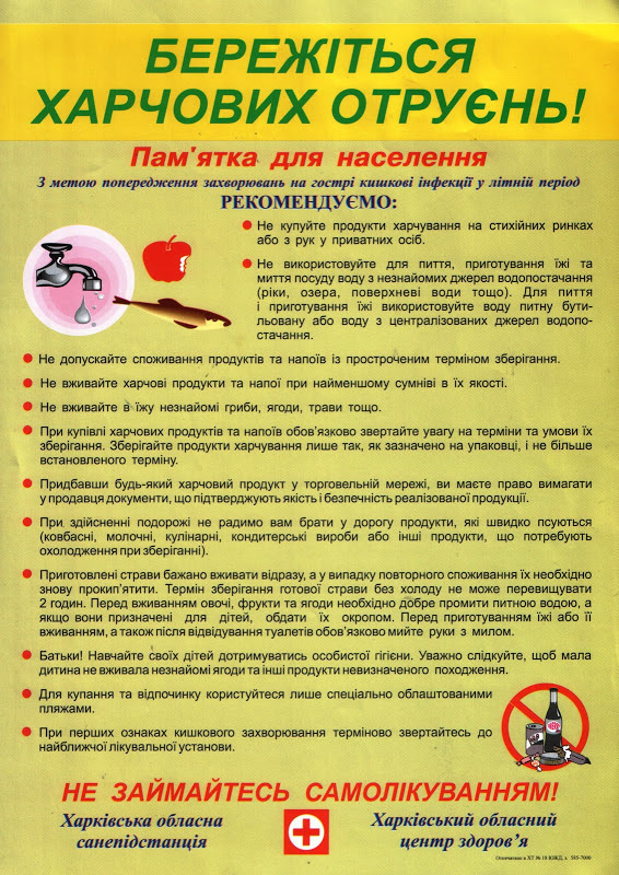 Харчові отруєння